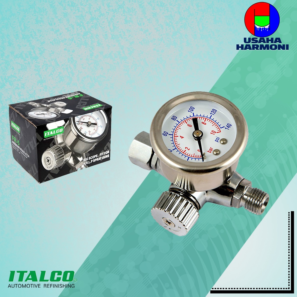 Air Regulator FR5 Italco Untuk Spray Gun HVLP