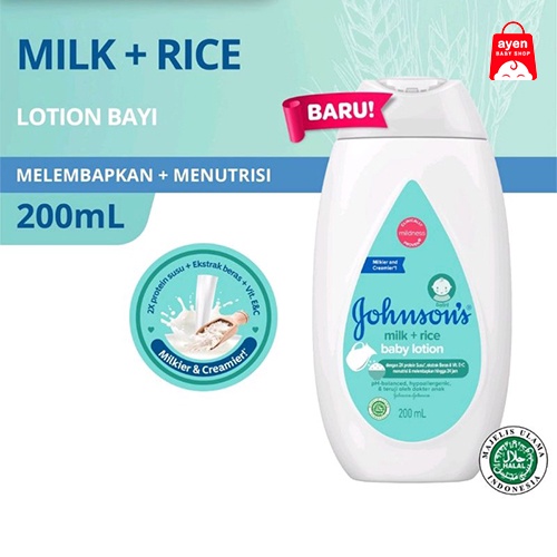 Johnsons Baby Lotion | Losion Bayi 100ml - 200ml