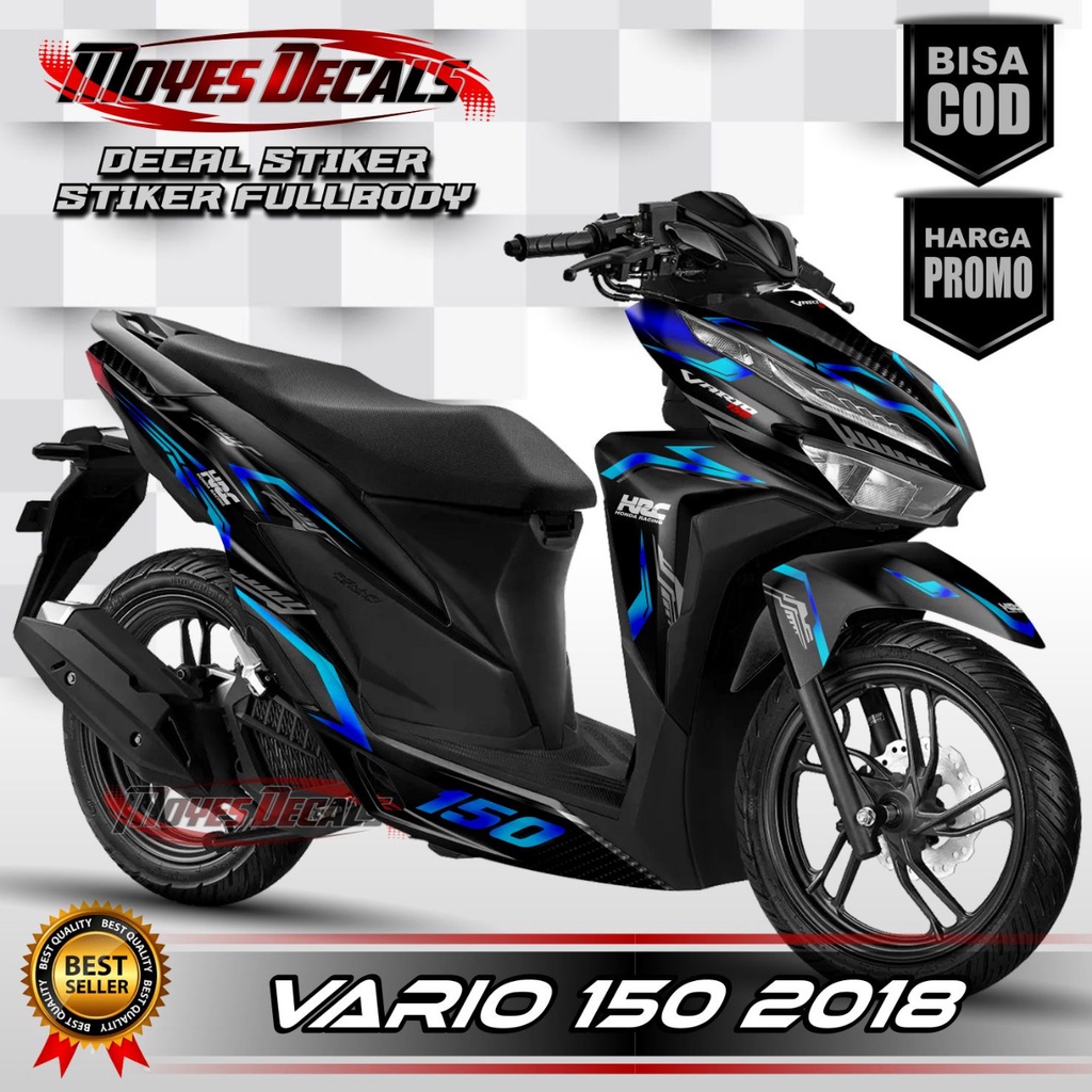 Stiker Decal Stiker Motor Vario 150 Stiker Decal Fullbody Motif Matrixline