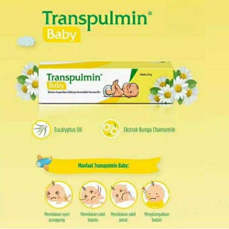 Transpulmin Baby Balsam Baby / Kids Balsam Bayi anak