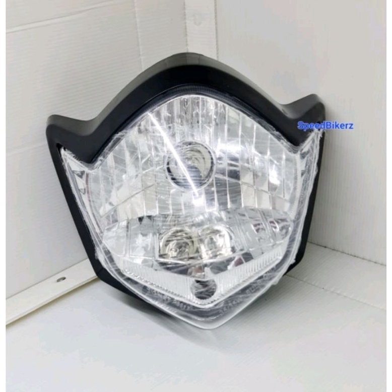 Reflektor  YAMAHA VIXION NEW 2010 2011 2012 assy Black Vixion New Hitam H4 Lampu Depan Vixion Baru