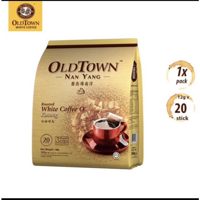 

OLDTOWN WHITE COFFEE O KOSONG NAN YANG /KOPI O OLDTOWN