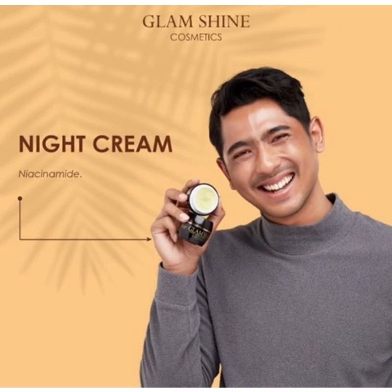 NIGHT CREAM GLAMSHINE GOLD SERIES -GLAMSHINE- BRIGHTENING NIGHT CREAM