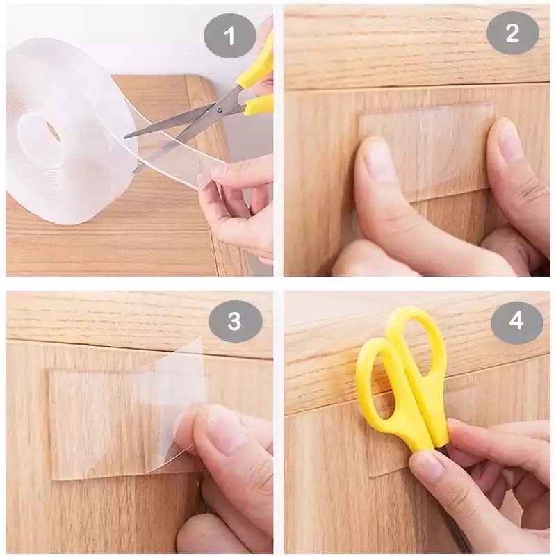 

Double tape isolasi nano / double tap lakban bolak balik / double tap super rekat bisa COD