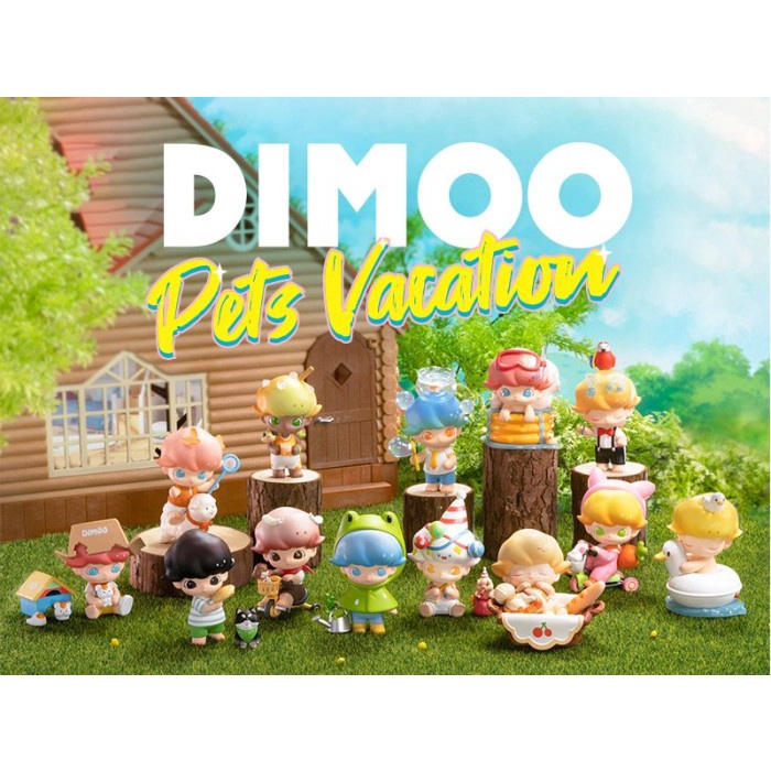 Pop Mart Dimoo Pets Vacation 12 Model - MISP