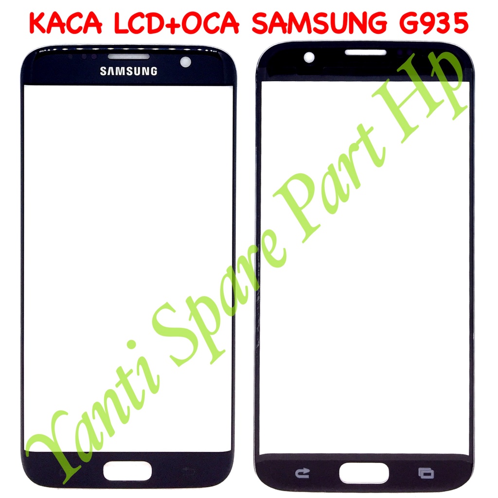 Kaca Lcd Plus Oca Samsung S7 EDGE G935 Original Terlaris New