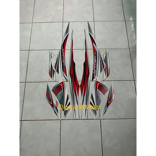 Striping jupiter z1 2012 2013 putih hitam