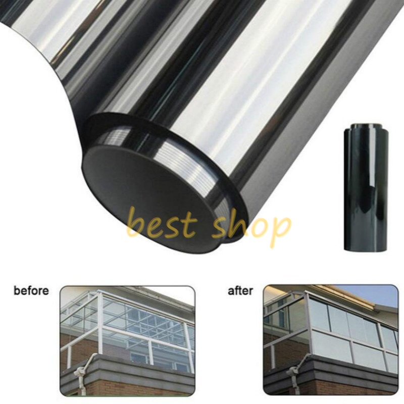 1 Roll Kaca Film tinted 5% VLT-50% VLT 50cm x 100cm Anti UV / Gores Untuk Jendela Mobil