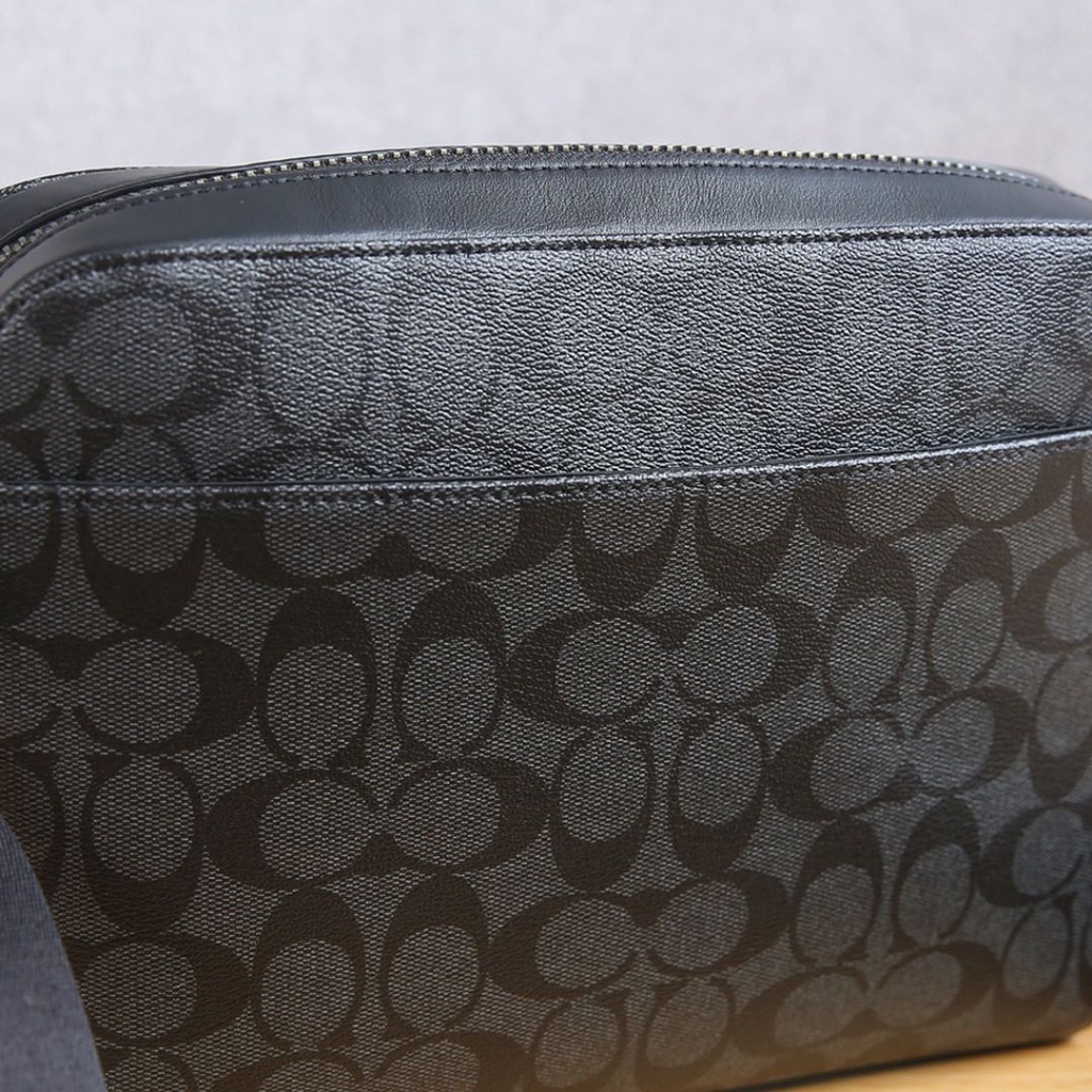 tas pria selempang crossbody West Camera Bag black signature 91485 91484