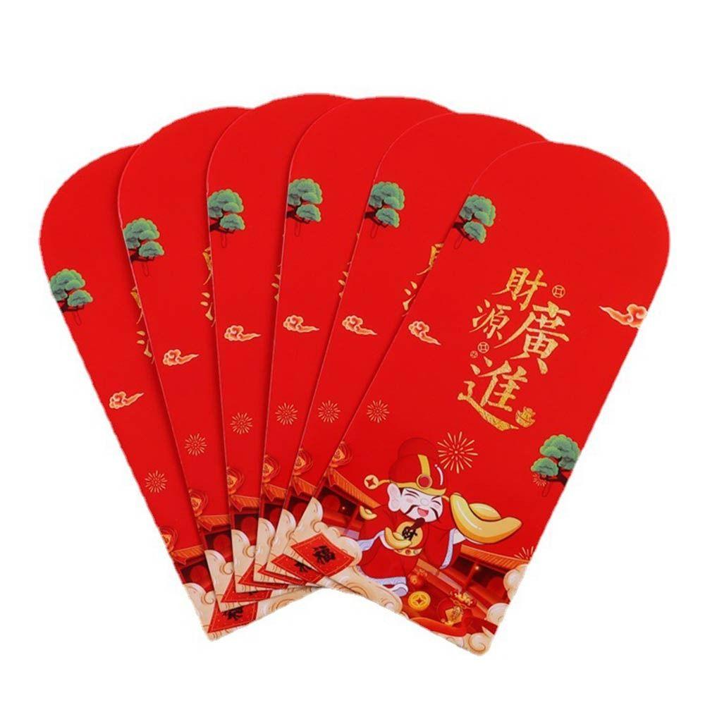 Solighter Spring Couplet Set Spring Festival Amplop Merah Hiasan Imlek Decor Perlengkapan Couplet Gift Box