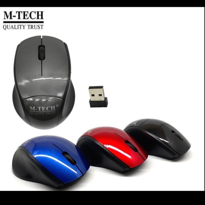 Mouse Wireless Murah M-Tech SY-6075 Mini elegan 2.4GHz