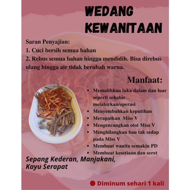 

wedang rempah