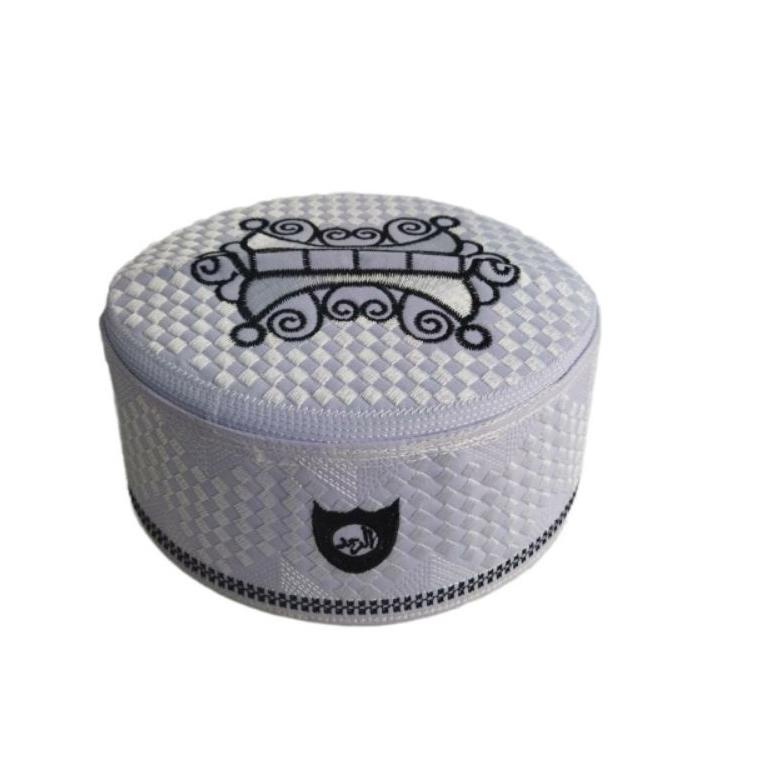 サ Songkok Putih Kopyah Putih No 1-10 Peci Putih Anak Dewasa Asagofa Peci Kopiah haji AL HAMID Anak D