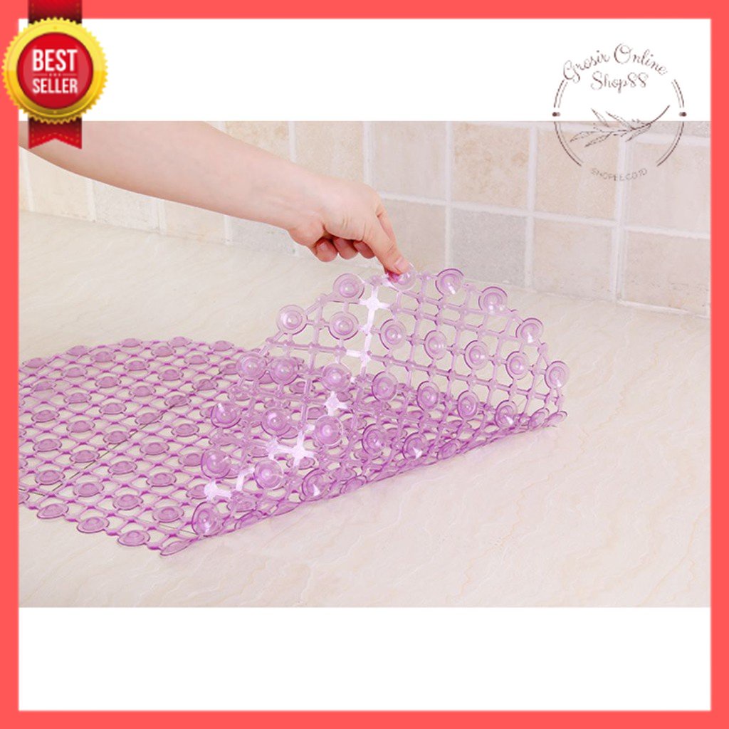 GOS - D105-  Keset Kamar Mandi Anti slip Silikon Anti Licin / Alas Kaki Dapur Wc / Bathroom Mat