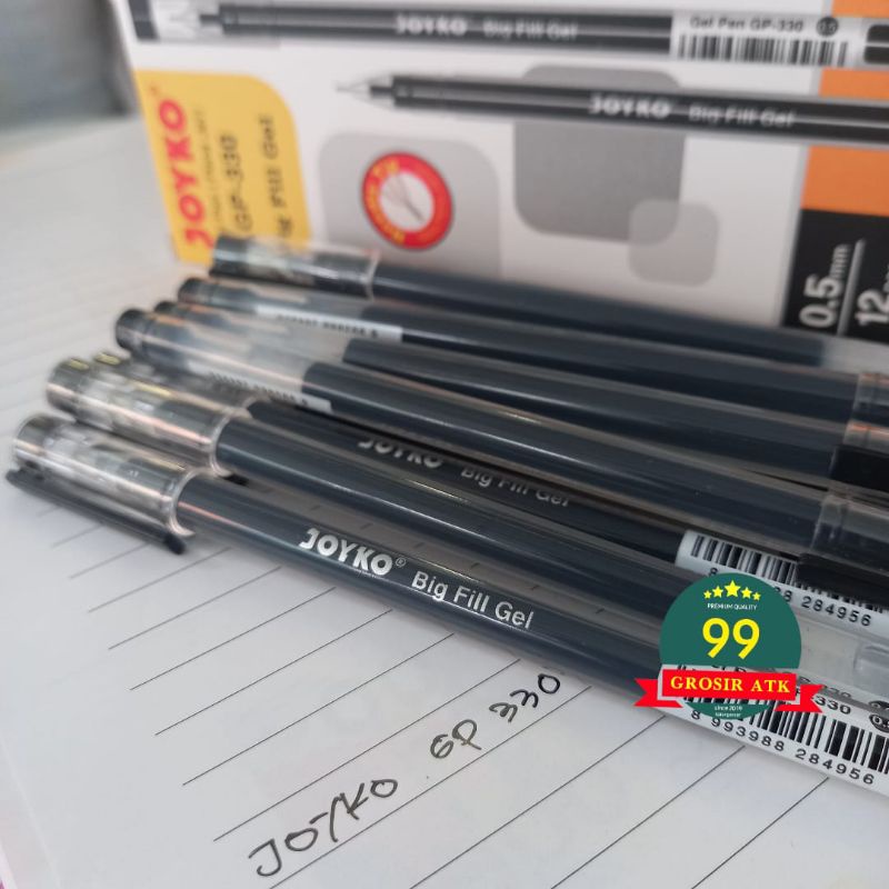 GP-330/Pulpen JOYKO/Pena Gel/Pen Gel/Pulpen Hitam/Pulpen Murah