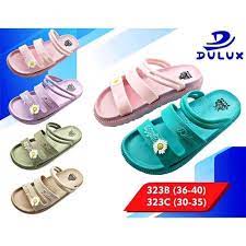 Dulux 323 DC Sandal Anak Perempuan Remaja I Sandal Anak Tanggung Ban Dua I Sandal Gladiator