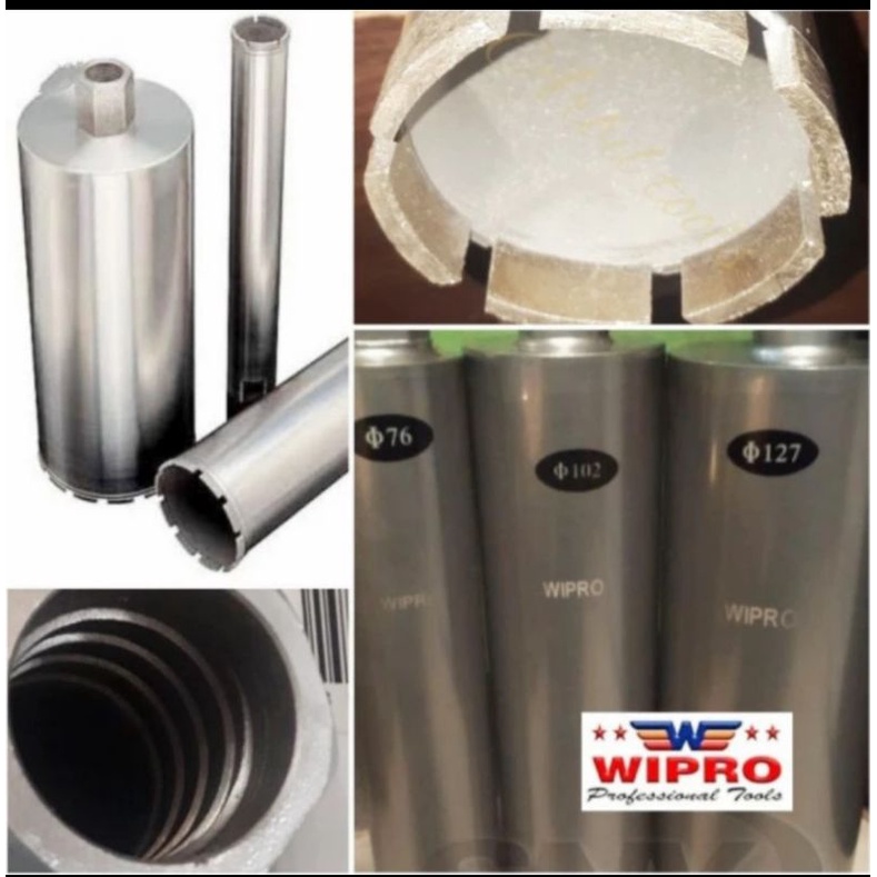 mata bor Coring asal beton 2,5 inch merek wipro