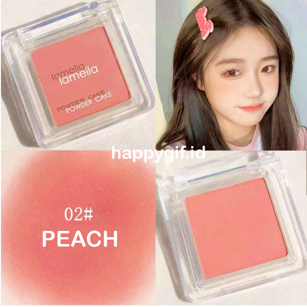 LAMEILA Blush On Anti Air Tahan Lama Palette Matte LA198 3591