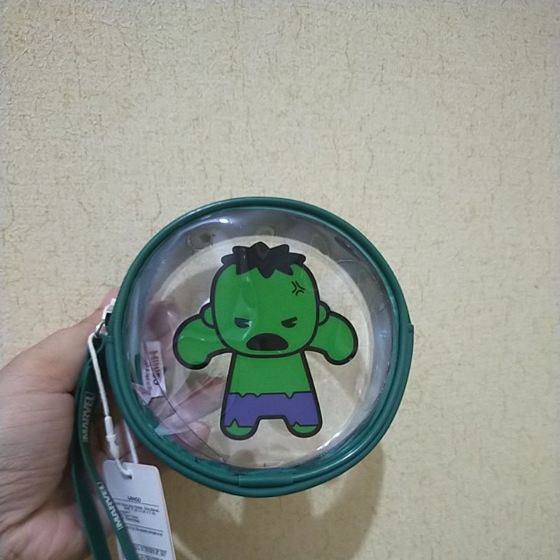 TERBARU TEMPAI KOIN DOMPET KOIN MINI POUCH MARVEL X MINISO COIN PURSE MINISO IRON MAN DAN SPIDERMAN