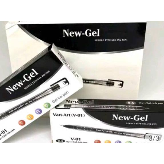 

ヂ Bolpoin New Gel Van-Art V-01 ( 1 kotak 12 pc) う