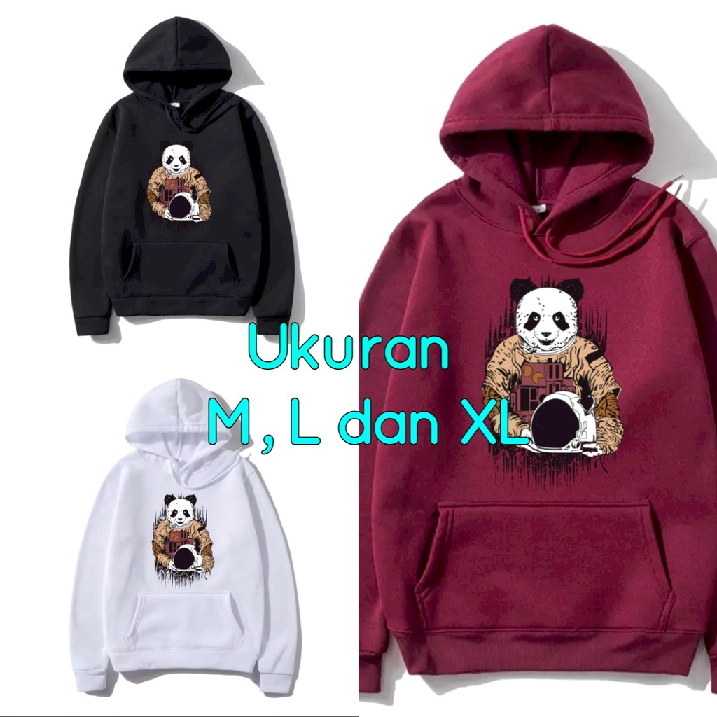 Asgard777 - Hoodie PANDA / Hoodie cowok / Hoodie pria / hodie / sweater / sweater pria / sweater polos / hoodie cewek