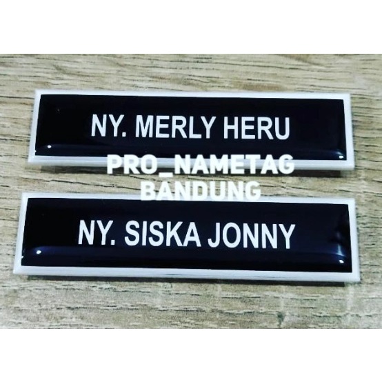 

Nametag Akrilik Magnet