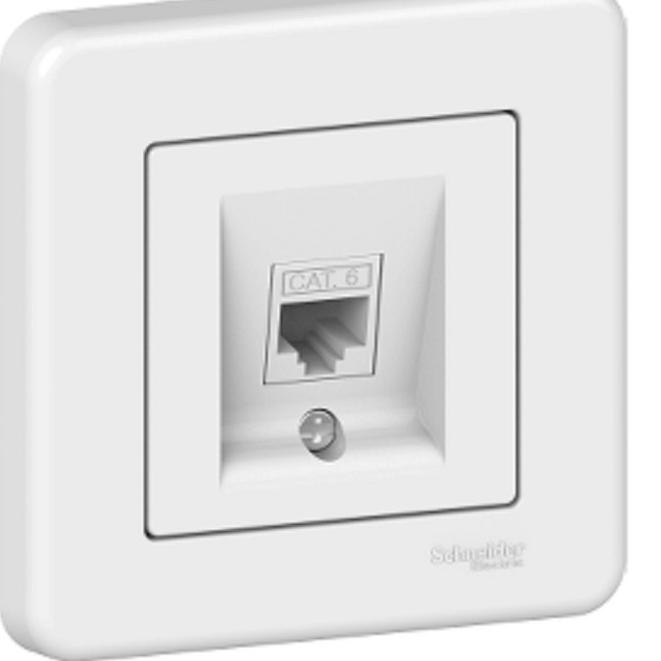 SCHNEIDER LEONA SOKET DATA CAT6 OUTLET RJ45
