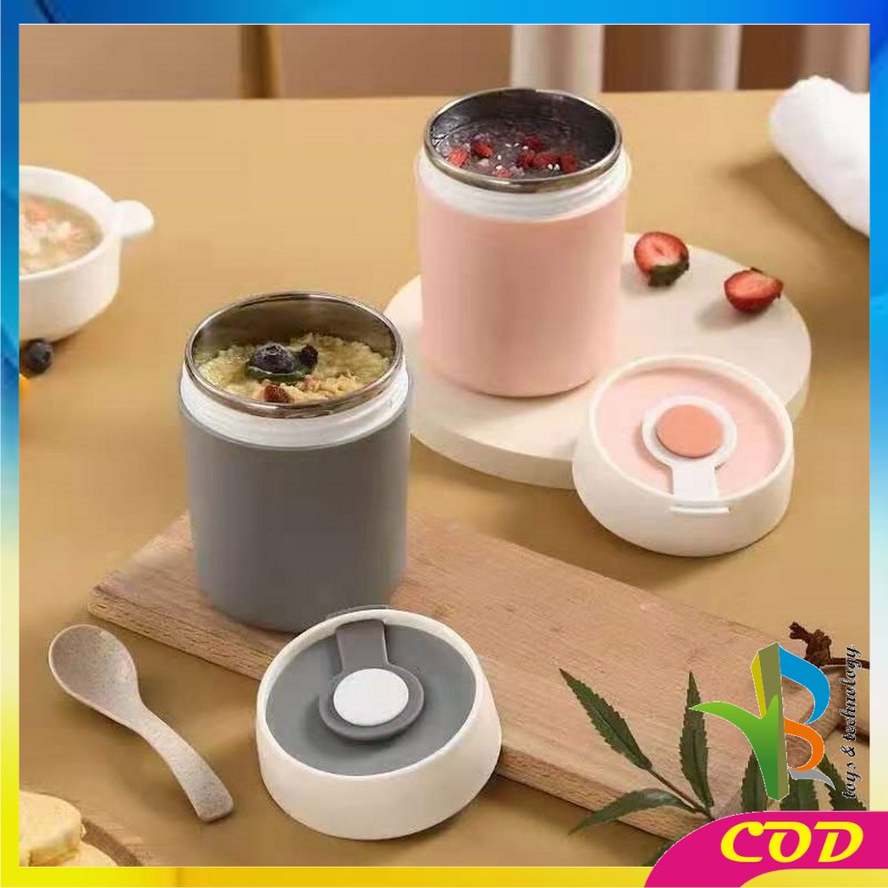 RB-C378 Termos Soup Mini Thermal Stainless 304 Termos Sup Tahan Panas / Termos Bubur Tempat Makanan Bayi / Bekal Makan Anti Tumpah