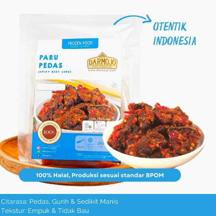 

☞ PARU PEDAS FROZEN - MAKANAN SIAP SAJI - FROZEN FOOD - DARMOJO ⇛