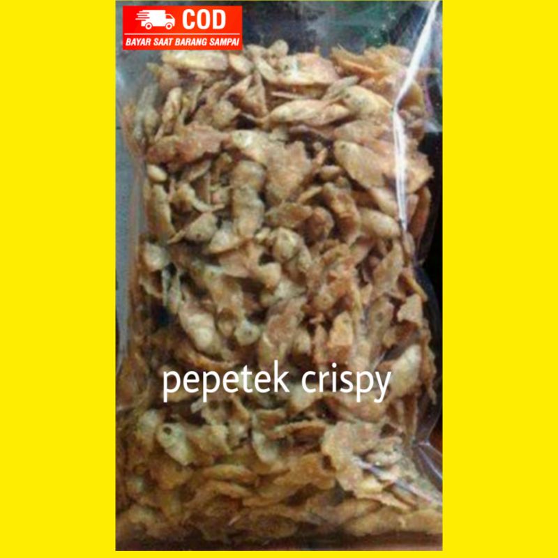 

Keripik Ikan Wader sipetek Crispy/Baby Fish Crispy