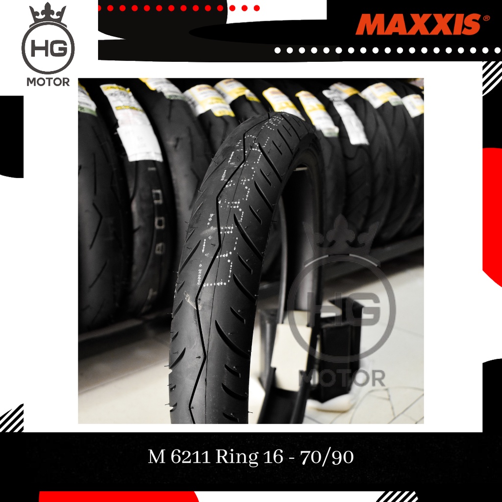 Ban Maxxis Ring 16 M6211 70/90-16 Motor Skywave Hayate Nouvo Ring 16