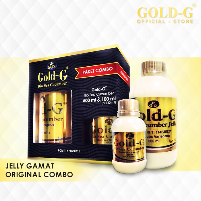 Gold G 500 ML Free Satu Botol 100Ml