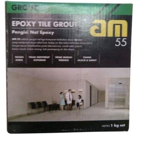 AM 55 EPOXY TILE GROUT - PENGISI NAT EPOXY - GRANITE