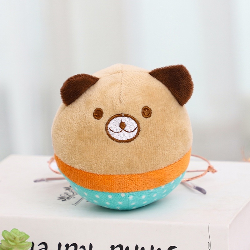 Mainan anjing Boneka bola / Squeaky dog toy