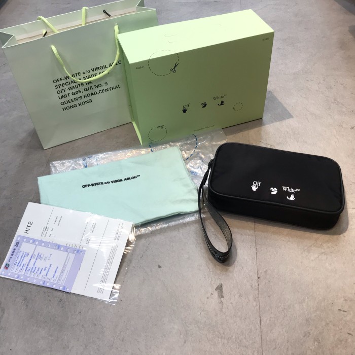 Clutch Pria Hand Bag / Clutch Bag Off White Logo Print Pk Quality Ow-Hb1009