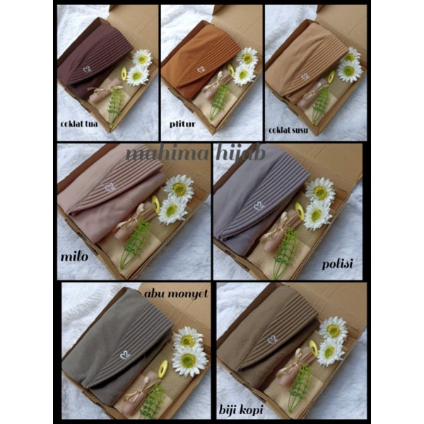 Jilbab Hijab Kerudung pet instan antem MAHIMA