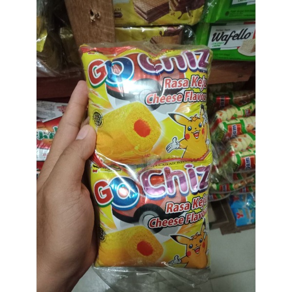 

Go Chiz Makanan Ringan Rasa Keju 20Pcs