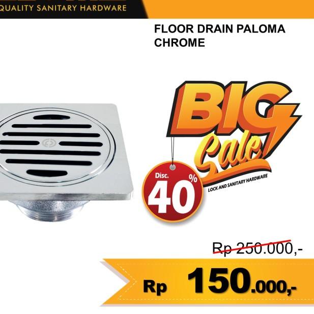 PALOMA FDP 1301 FLOOR DRAIN,SARINGAN AIR KAMAR MANDI