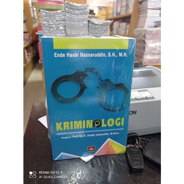 

buku kriminologi ende hasbi original