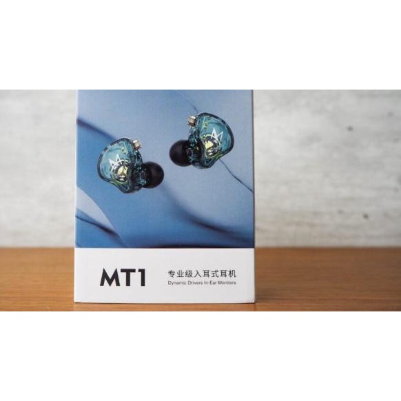 TRN MT1 Earphone dengan Mic alt kz edx cca ca2 kz zsn pro x - Bening