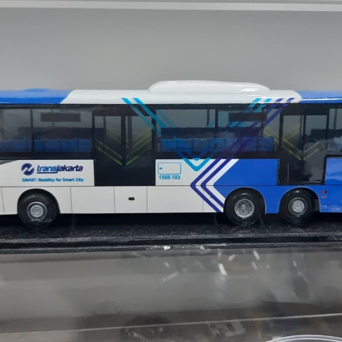 Diecast Miniatur Bus Transjakarta