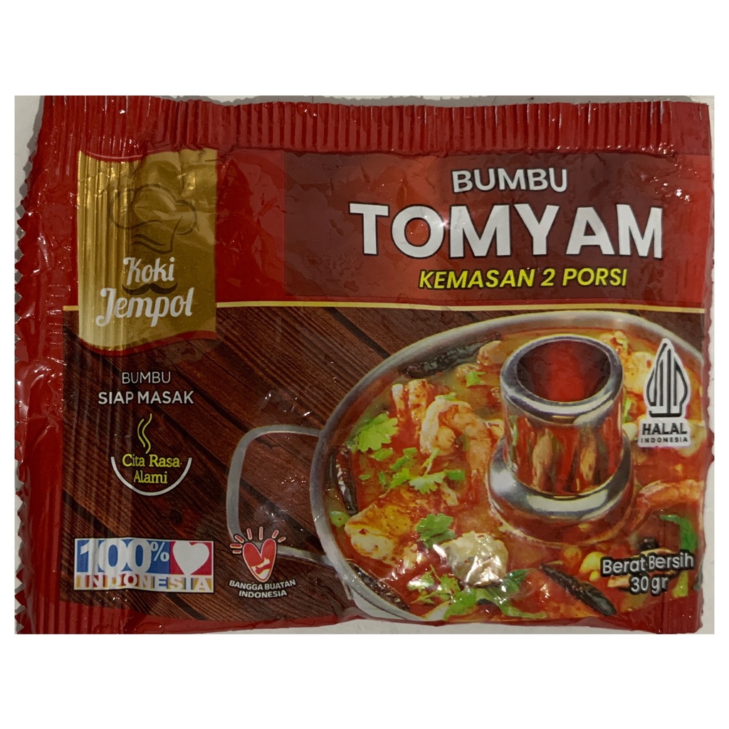 

Bumbu Tomyam Koki Jempol 30gr