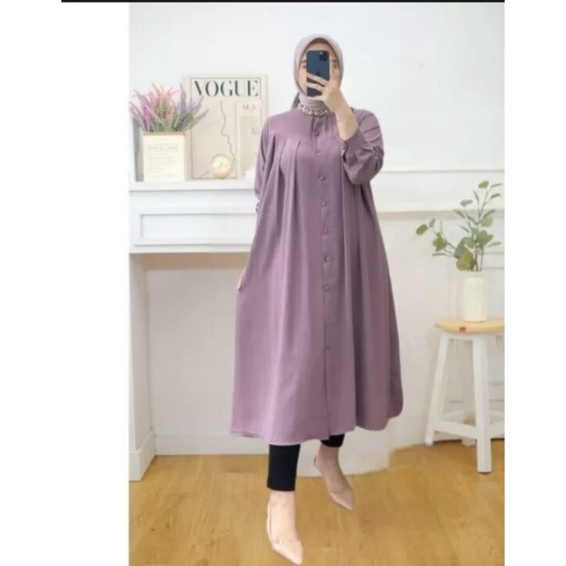 HD16:[BISA COD][JOI LONG TUNIK] [MIDI DRESS][ GAMIS  WANITA] [ TUNIK LEBARAN 2023][ FASHION MUSLIM TERBARU ][ATASAN WANITA TERLARIS][ LONG TUNIK MASA KINI  ][BAHAN SHAKILA PREMIUM HQ ][OOTD TER HITS ] [ SIZE S M L XL]