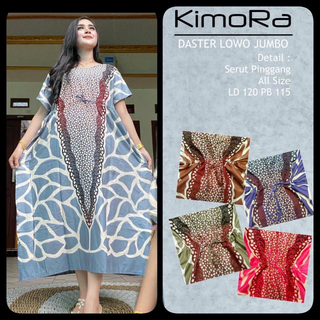 Daster Jumbo Kelelawar Kalong Kekinian LD 120 Bahan Rayon Wanita Kekinian Terbaru