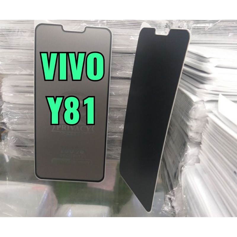 TEMPERED GLASS CERAMIC MATTE PRIVACY ANTI SPY VIVO Y81