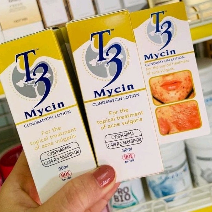 T3 MyCin Obat Jerawat 25g Topical Treatment