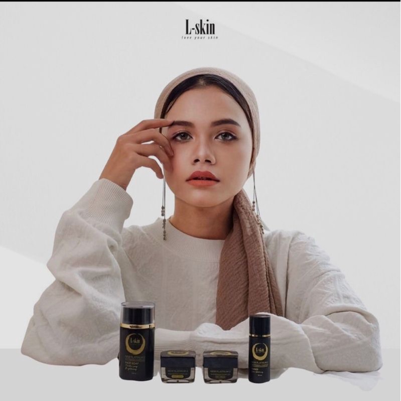 Perawatan Wajah L-Skin Paket Platinum 2 Whitening Complex