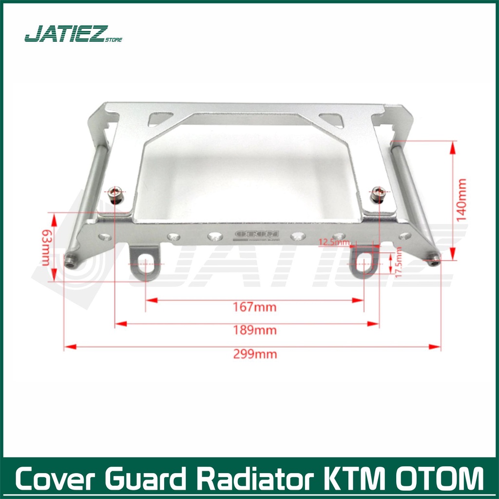 Pelindung Radiator KTM Husqvarna - Radiator Guard KTM Husqvarna
