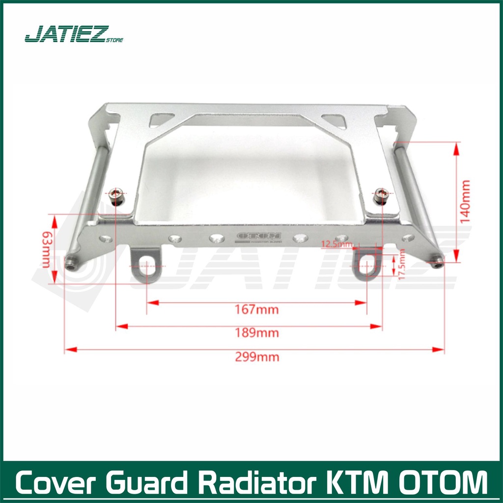 Pelindung Radiator KTM Husqvarna - Radiator Guard KTM Husqvarna