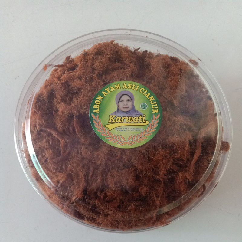 

ABON AYAM ORIGINAL KARWATI CIANJUR 125GR